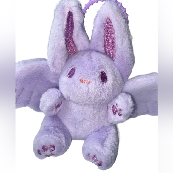 New! Any 2/$18! Bat Cartoon Plush Keychain/Backpack/Purse Charm - Picture 10 of 12